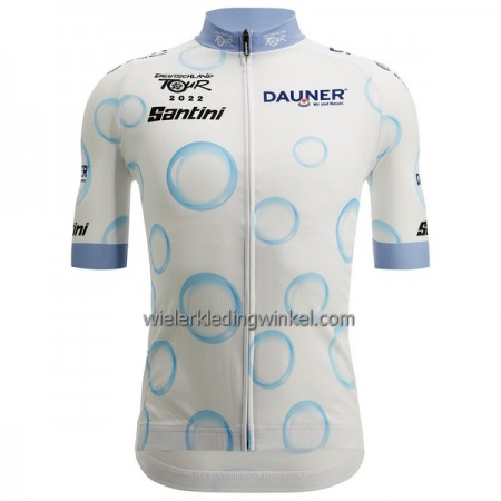 Wielershirt 2022 Deutschland Tour Version Wit